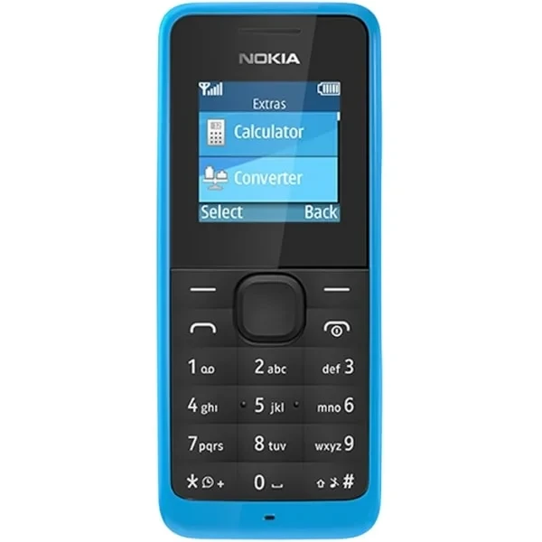 Mobitel mobile new new nokia 105 classic   slider phone in UK, classic mobile phone all colors Image